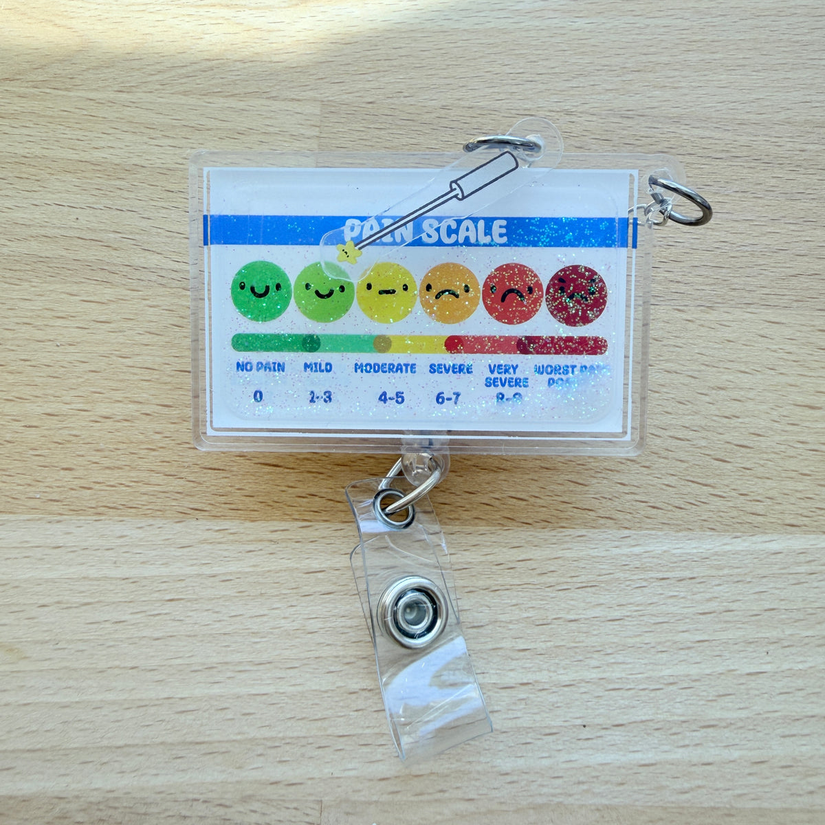 Liquid Badge Reel: FACES Scale