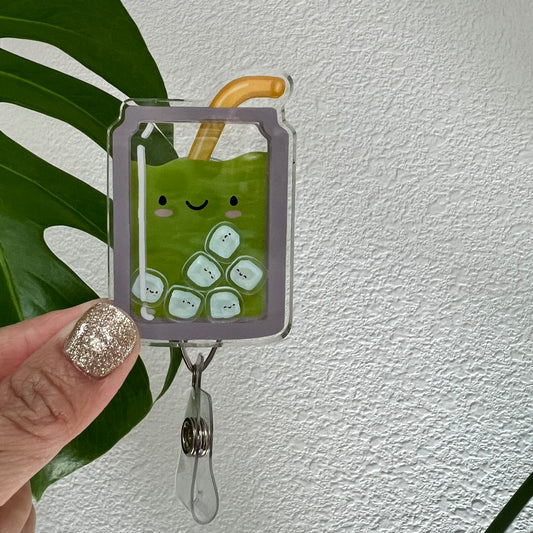 LIQUID Badge Reel: Iced Matcha