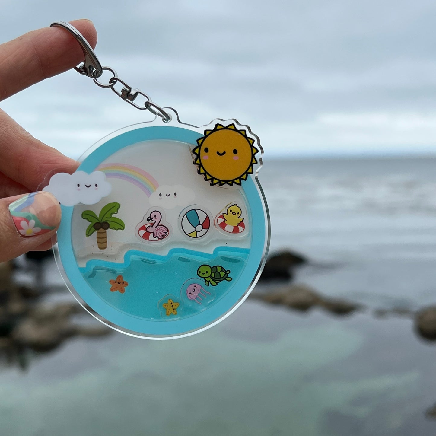 LIMITED EDITION: SUMMER Shaker Keychain