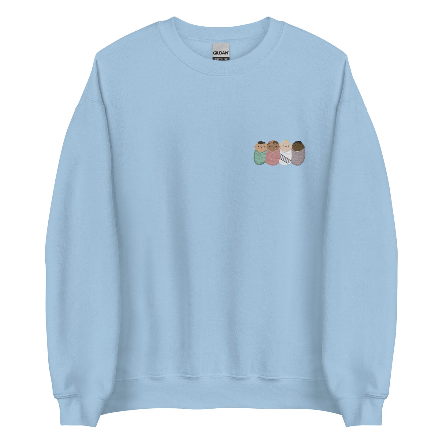 BABIES Embroidered Unisex Sweatshirt