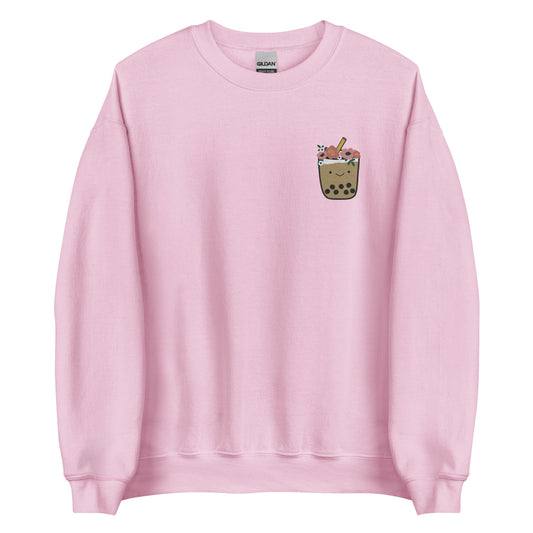 BOBA Embroidered Unisex Sweatshirt