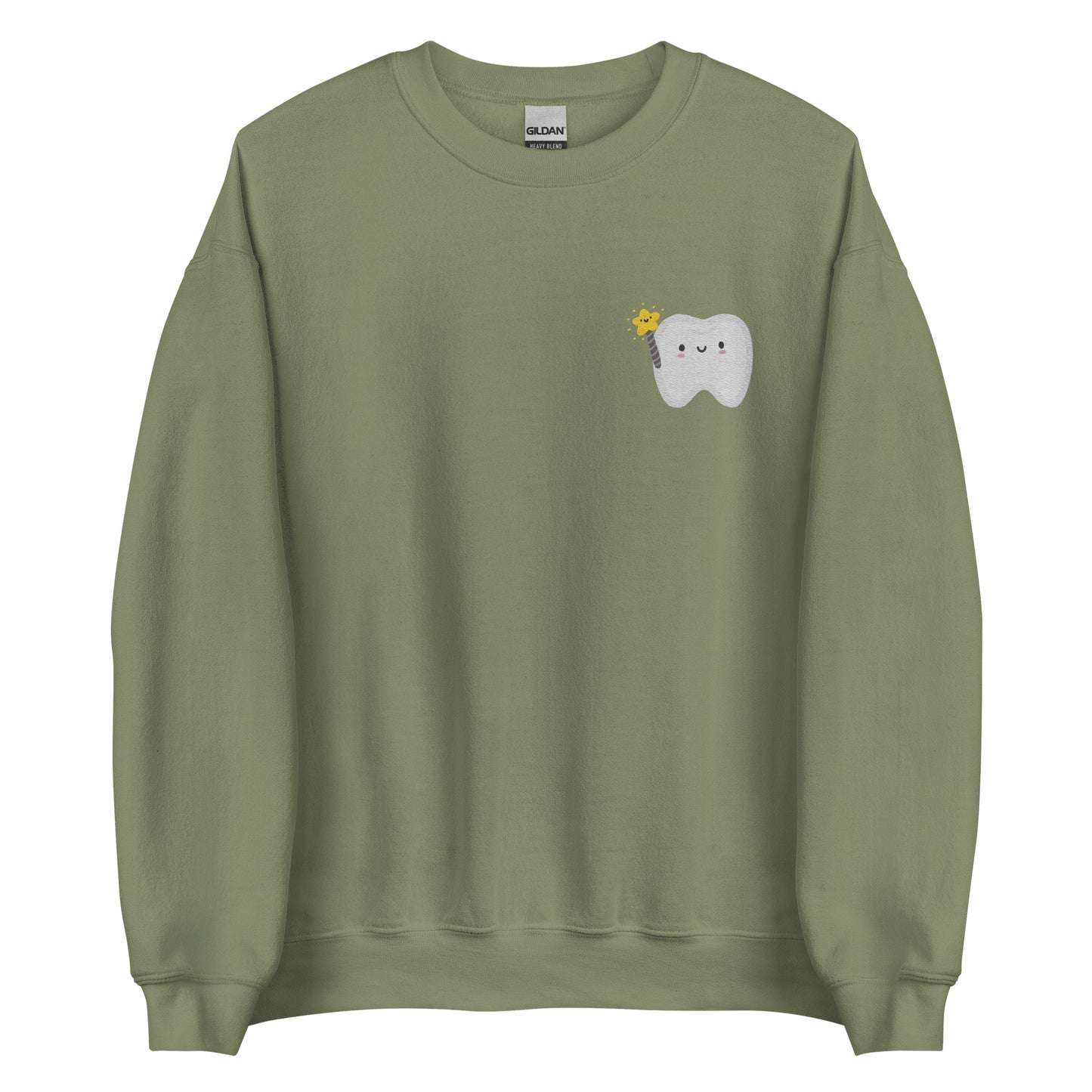 TOOTH Embroidered Unisex Sweatshirt