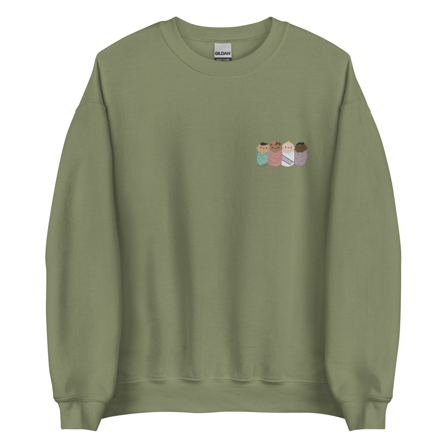 BABIES Embroidered Unisex Sweatshirt