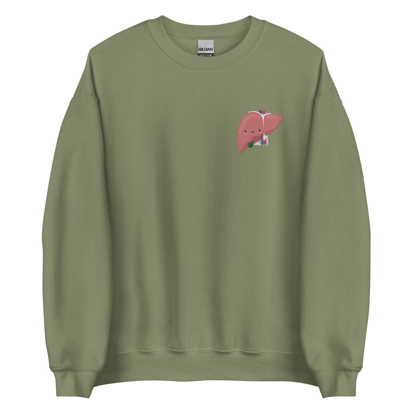 LIVER Embroidered Unisex Sweatshirt