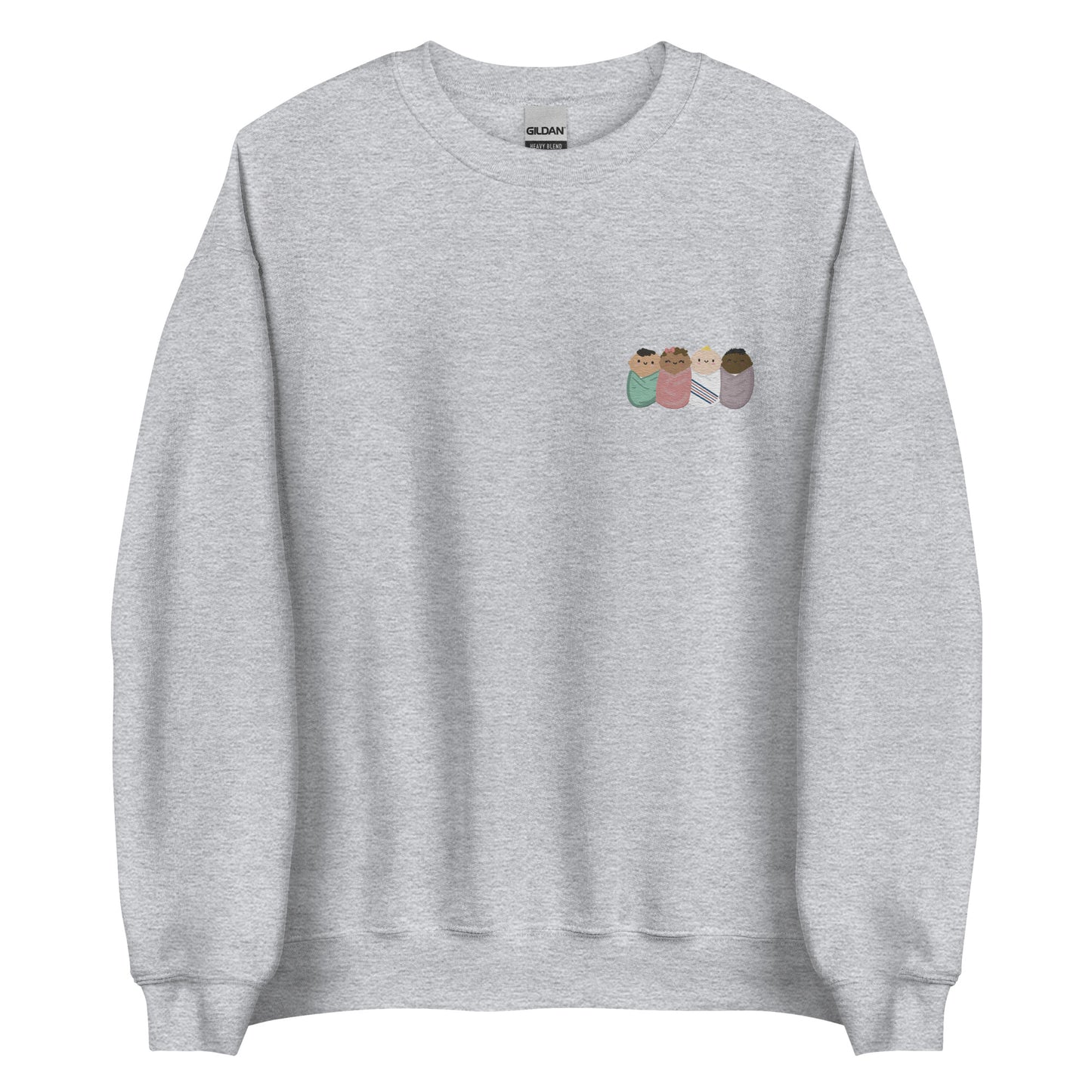 BABIES Embroidered Unisex Sweatshirt