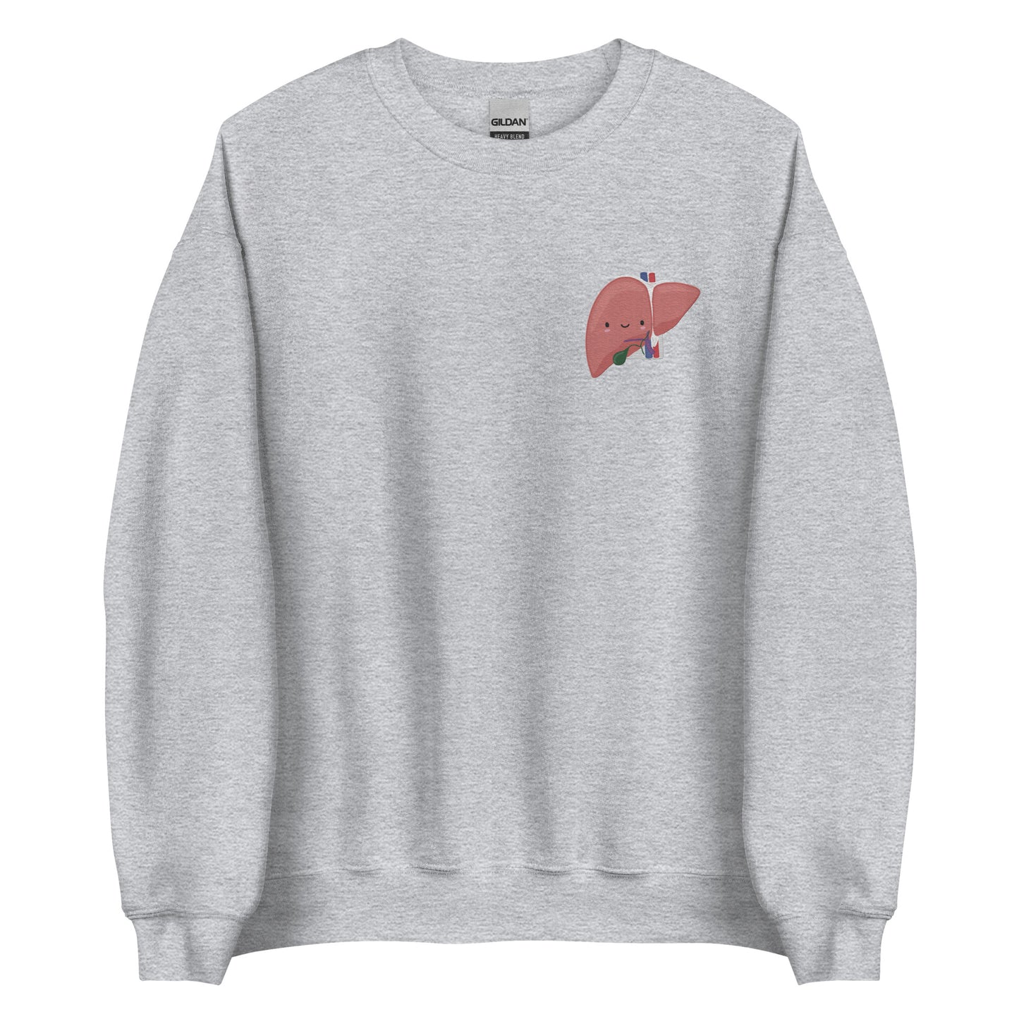 LIVER Embroidered Unisex Sweatshirt