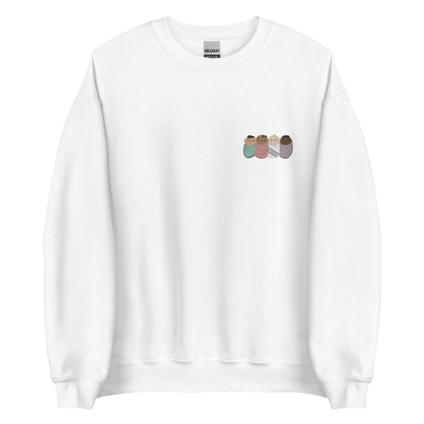 BABIES Embroidered Unisex Sweatshirt