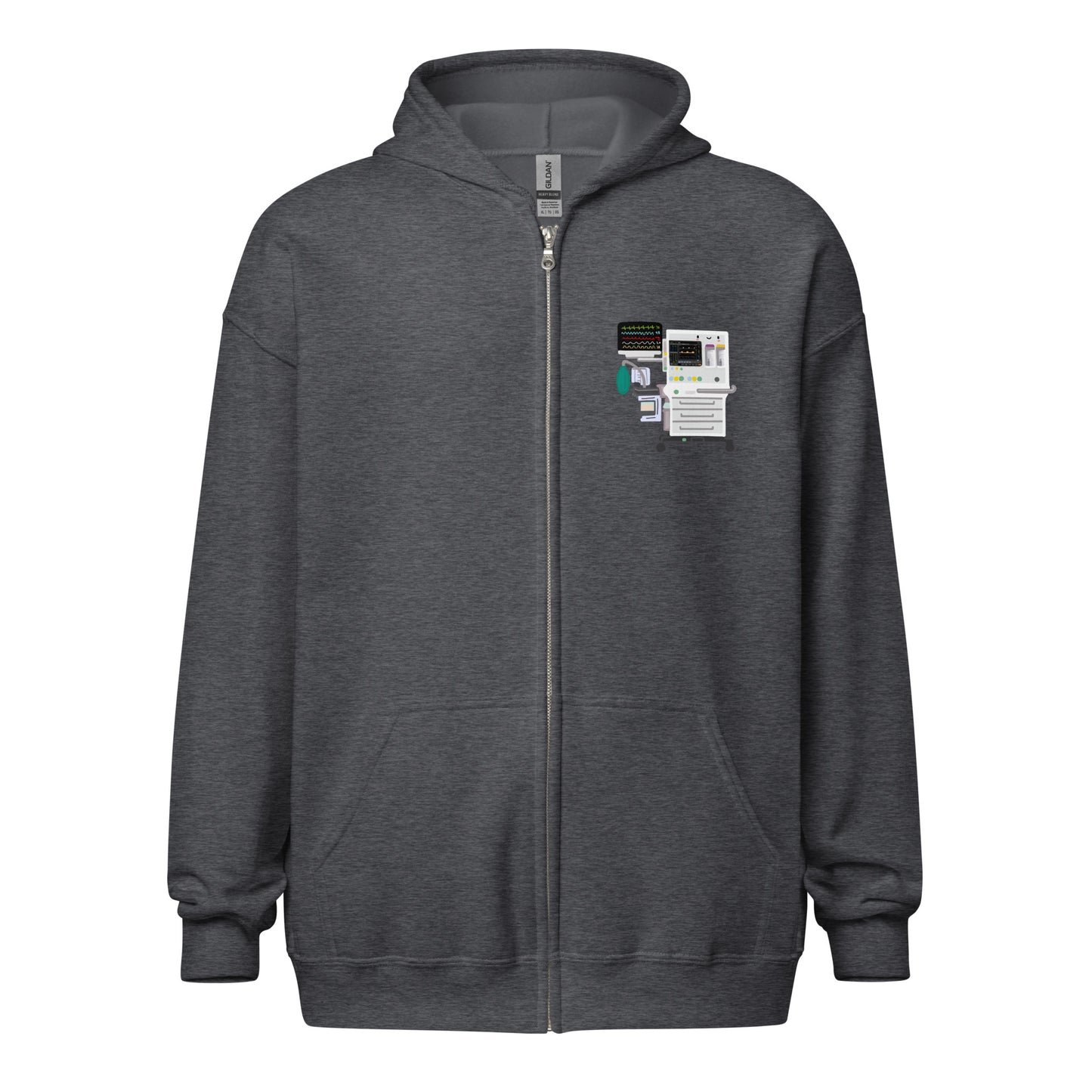 ANESTHESIA Unisex Zip hoodie