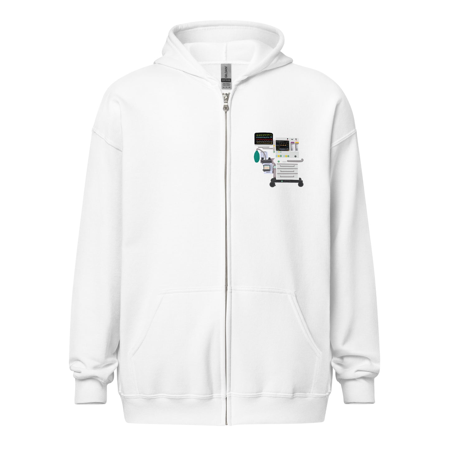 ANESTHESIA Unisex Zip hoodie