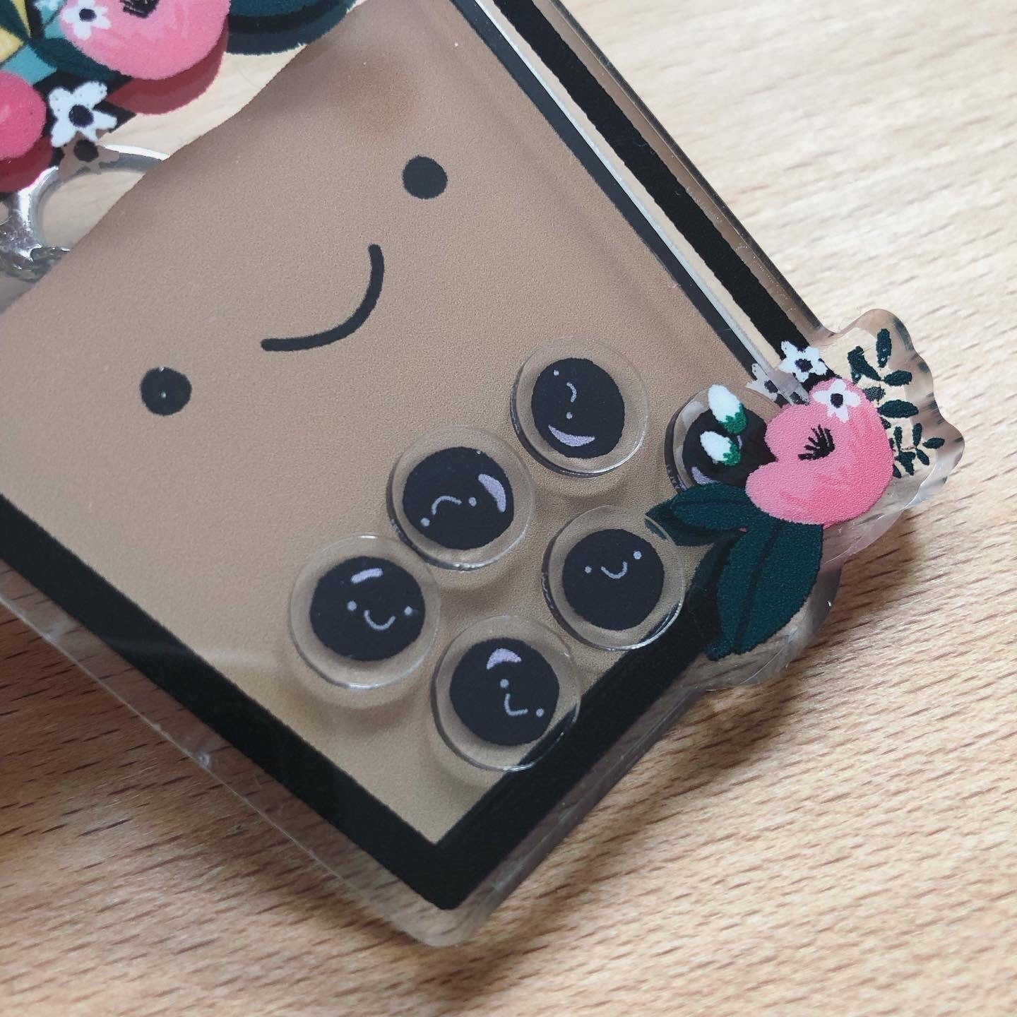 Boba Shaker Keychain