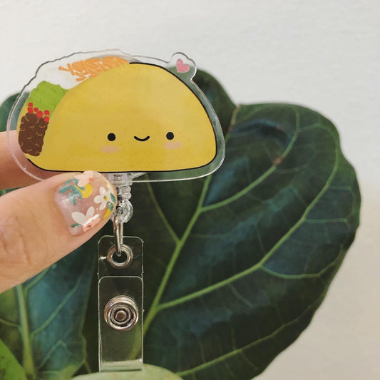 TACO Badge Reel