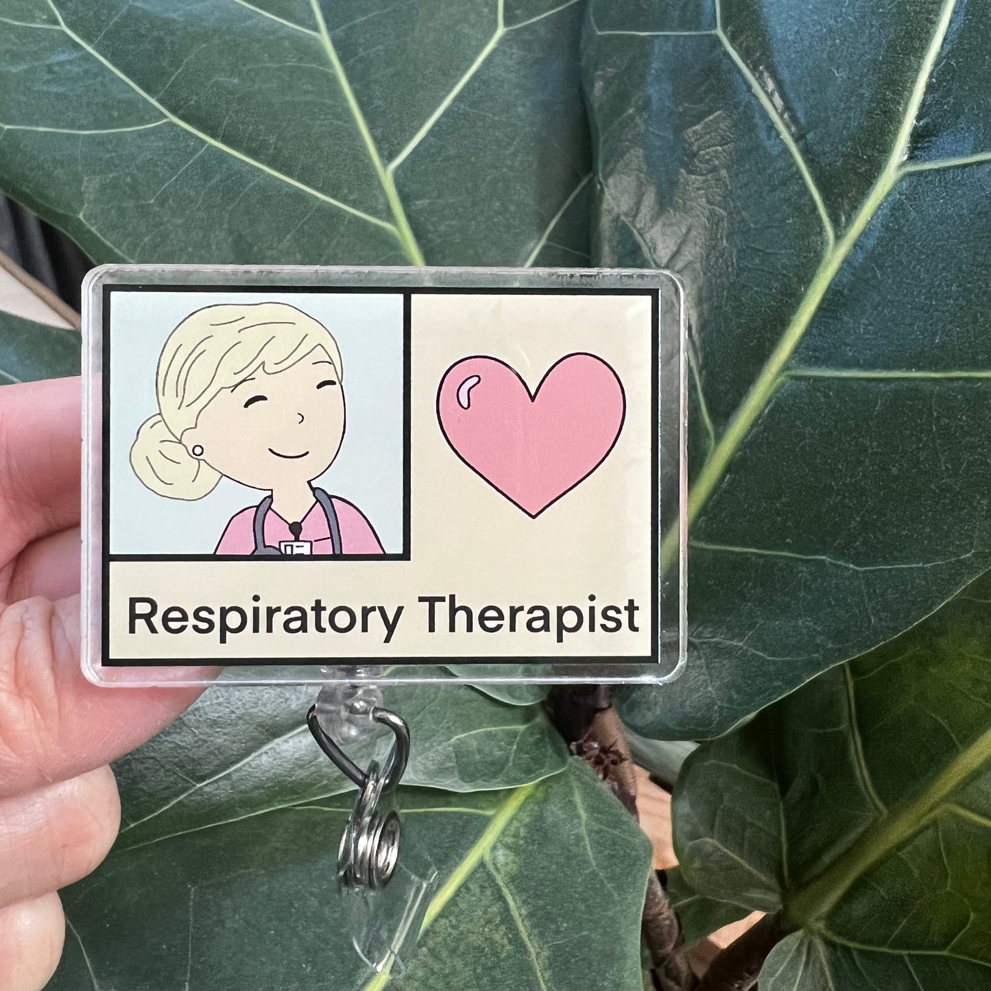 RESPIRATORY THERAPIST Badge Reel