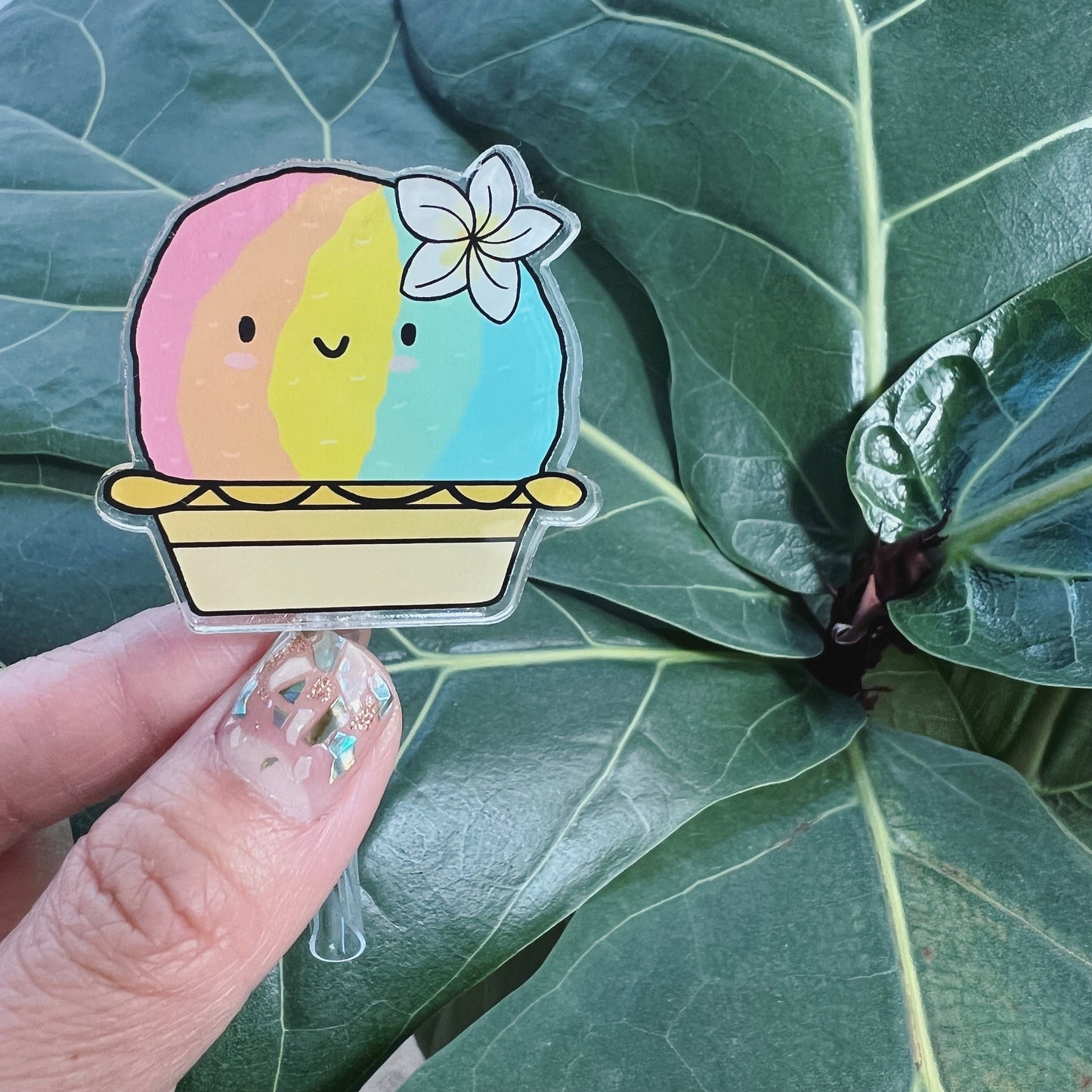 Shaved Ice Badge Reel