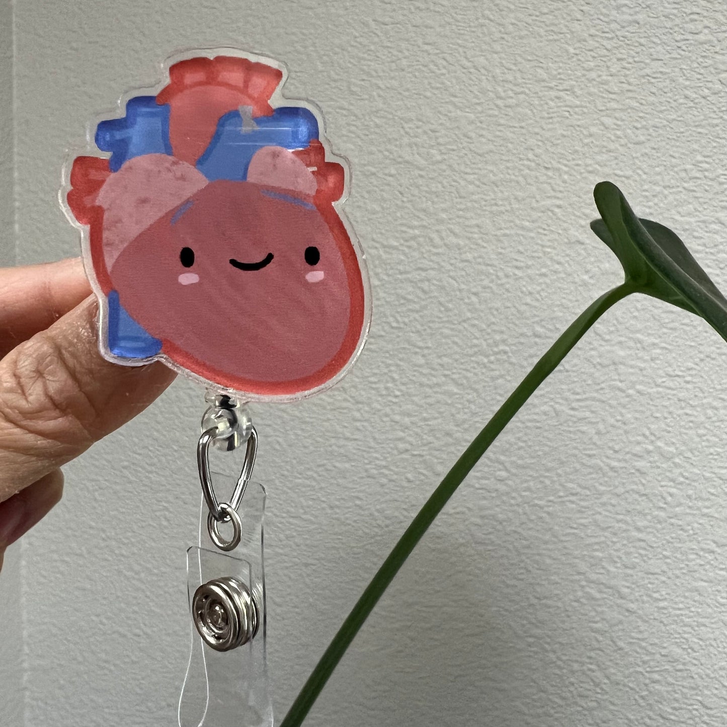 Anatomical Heart ORIGINAL Badge Reel