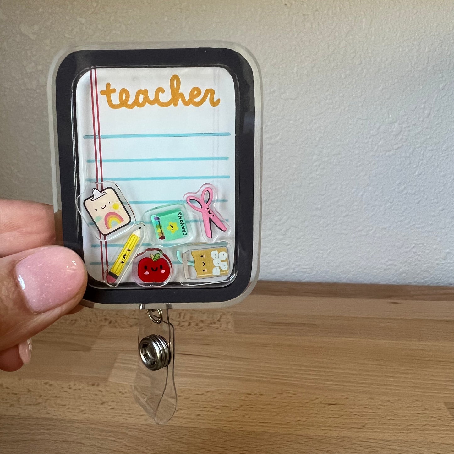 Shaker Badge Reel: Teacher l